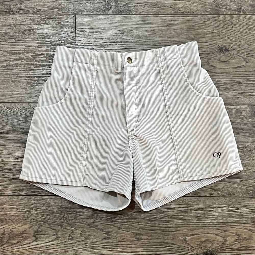 Rare Vintage 1970s Ocean Pacific Corduroy Shorts Women’s Size 34